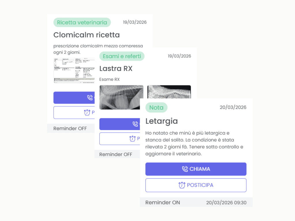 categorie - libretto veterinario doctorvet